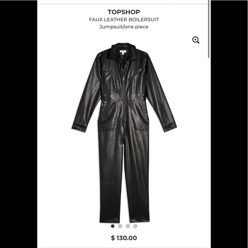 leather motorcycle jacket jumpsuit sz small NWT